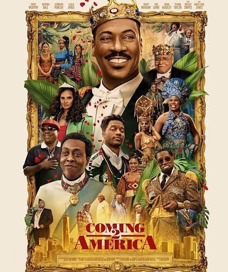 Coming 2 America movie poster